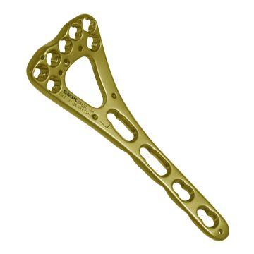 SMPL - Променева дистальна поліаксіальна пластина, ширина 25.5мм., права, комбіновані отвори, з кутовою стабільністю, титан